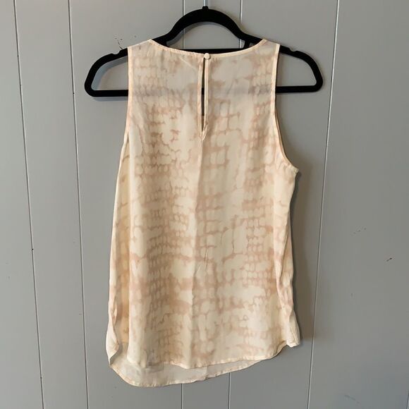 Cynthia Rowley Silk Tank with Beading Size Small - Picture 3 of 5